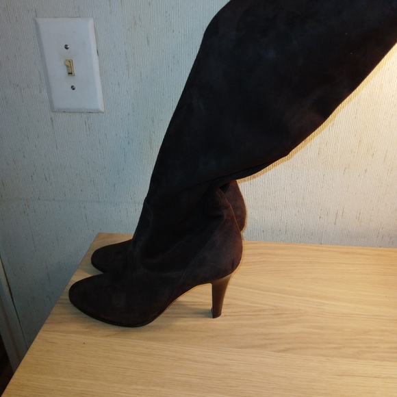 Cole Haan Women's Brown Suede Boots sz8 - Picture 3 of 6